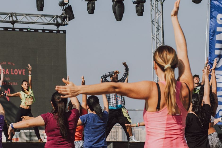 Zumba fitness classes